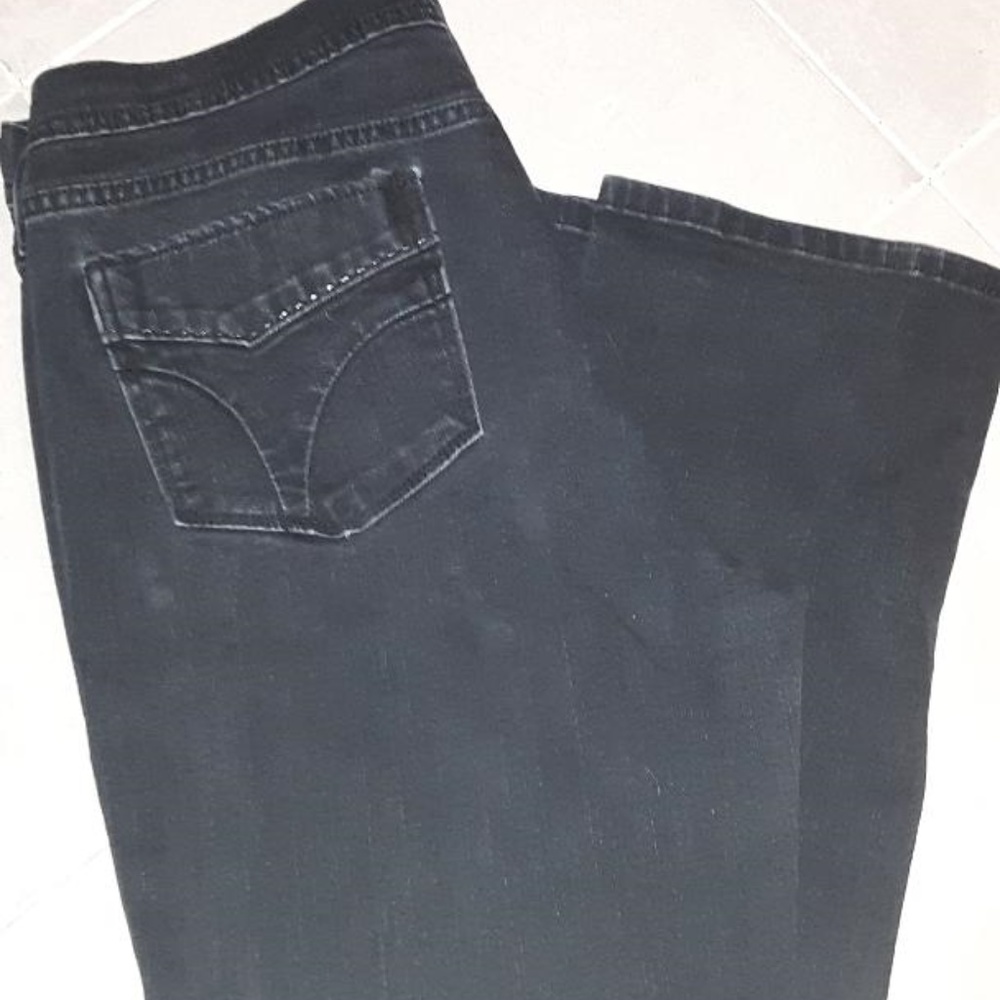 Levi's 505 Black Straight Leg Jean 12M